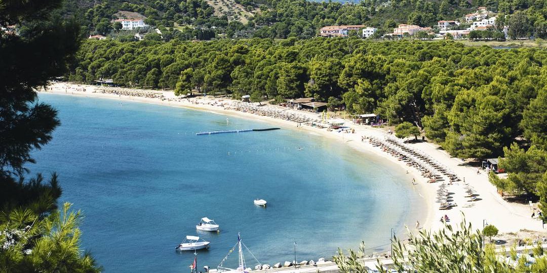 Skiathos - Grecia: Plaja Koukounaries