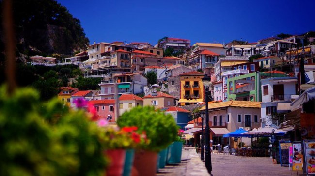 Parga - centrul statiunii