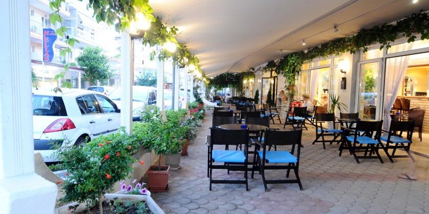 Hotel GL - Paralia Katerini - terasa
