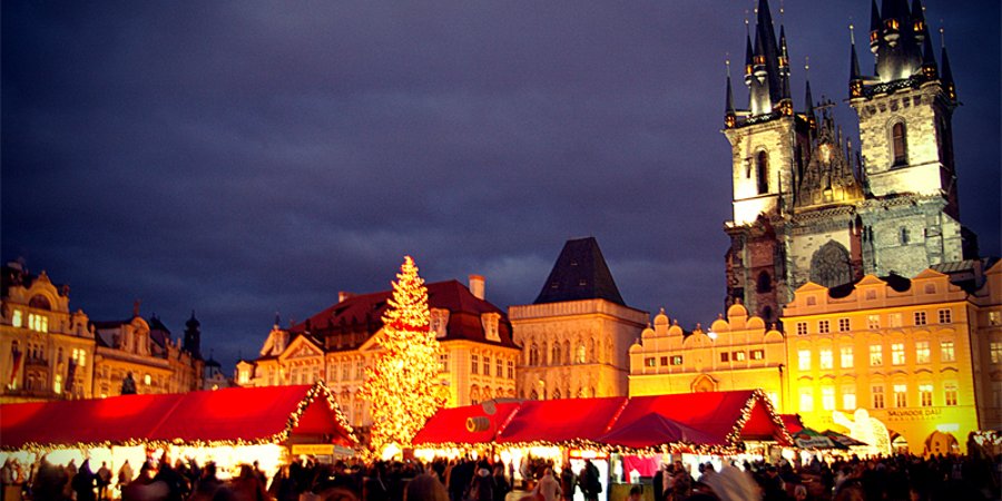 Piata de Craciun de la Praga