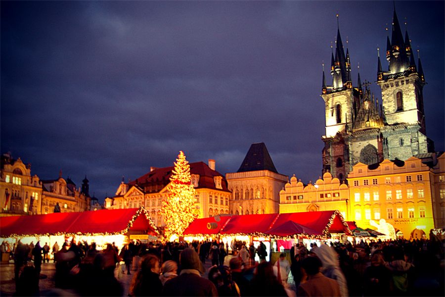 Piata de Craciun de la Praga