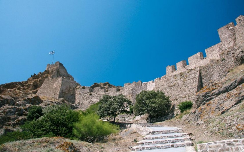 Castelul bizantin din Myrina - insula Lemnos