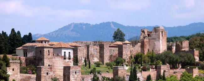Alcazaba - Malaga, Spania