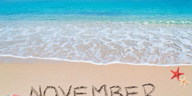 Plaje in noiembrie