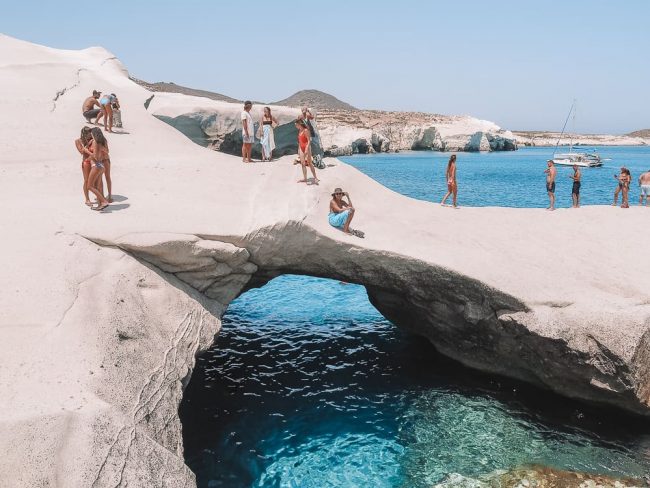 Plaje in Milos Plaje in Milos