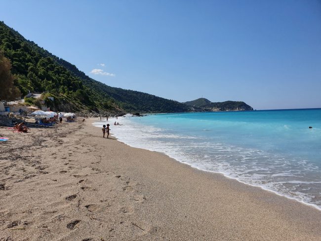 Plaja Pefkoulia - Lefkada