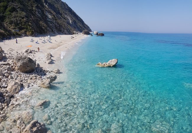Plaja Megali Petra - Lefkada